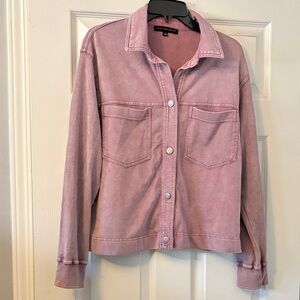 Women's Pink Button Down Shirt